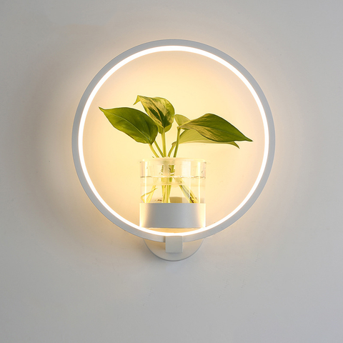 Classic LED Ring Lamp with Flower Pot