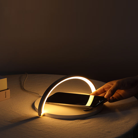 Premium Wireless Charger Table Lamp
