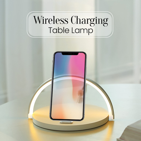 Premium Wireless Charger Table Lamp