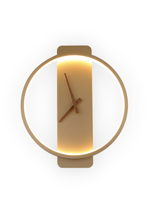 Luxury Wall Lamp with Clock