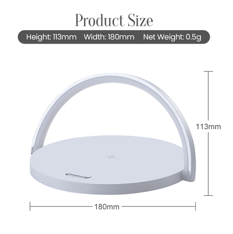 Premium Wireless Charger Table Lamp