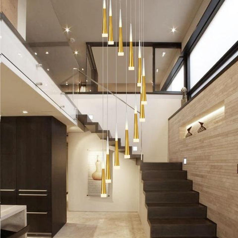 Kamalei - Modern Aluminum Acrylic Luminaire - Silky decor