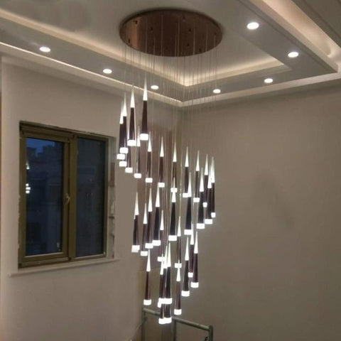 Kamalei - Modern Aluminum Acrylic Luminaire - Silky decor