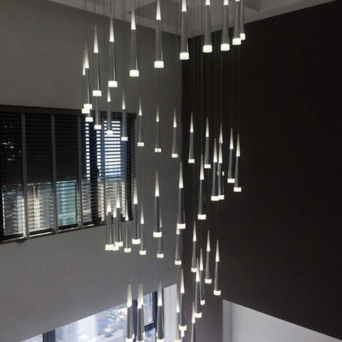 Kamalei - Modern Aluminum Acrylic Luminaire - Silky decor