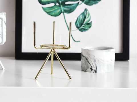 Nordic Ceramic Iron Art Vase