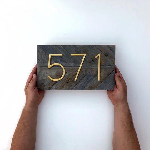 Airresa - Classic House Number Signs - Silky decor