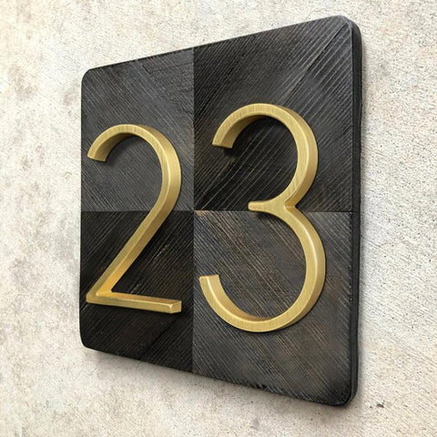 Airresa - Classic House Number Signs - Silky decor