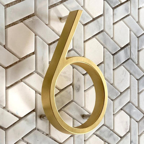 Airresa - Classic House Number Signs - Silky decor