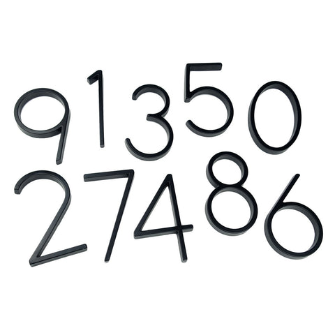 Modern House Numbers