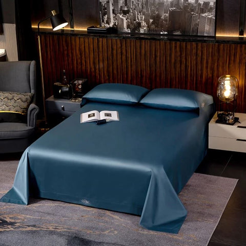 Black Egyptian Cotton Duvet Set 700 Thread Count