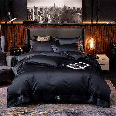 Black On Black - Duvet Cover Set