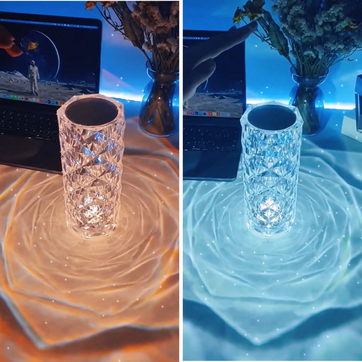 Crystal Color Changing Touch Control– Silky decor
