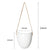 Catriona - Wall-hanging Ceramic Flower Pot (3 Sets) - Silky decor