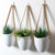 Catriona - Wall-hanging Ceramic Flower Pot (3 Sets) - Silky decor