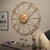 Modern Design Iron Wall-Mounted Clock