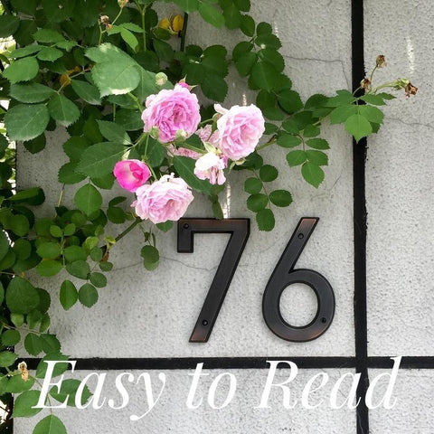 Brea - The house number - Silky decor