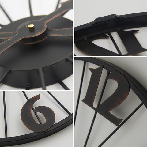 Modern Minimalist Metal Wall Clock