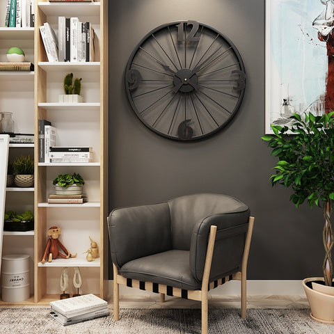 Modern Minimalist Metal Wall Clock