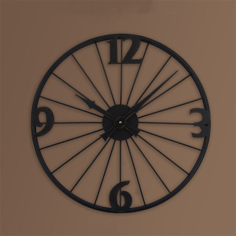 Modern Minimalist Metal Wall Clock