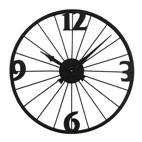 Modern Minimalist Metal Wall Clock