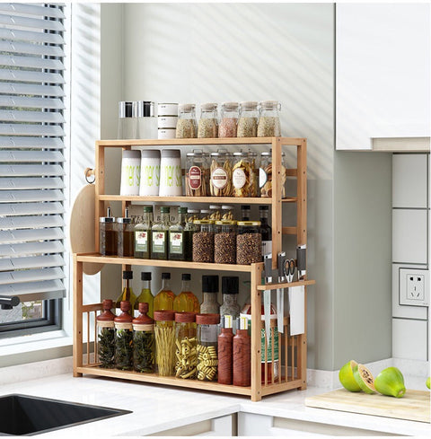 Classic Bamboo Storage Rack