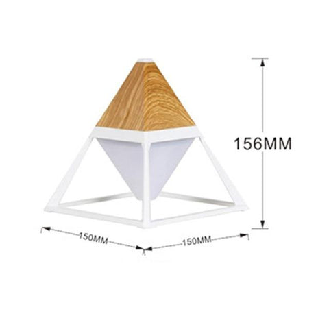 Paak - Dimmable Pyramid Bedside Lamp - Silky decor