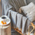 Soft Tassel Knitted Throw Blanket