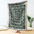 Snake-eye Woven Throw Blanket