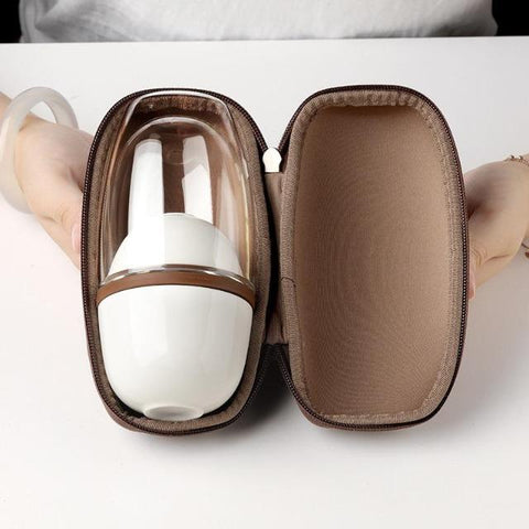Ifeoma - Creative Portable Ceramic Tea Set - Silky decor
