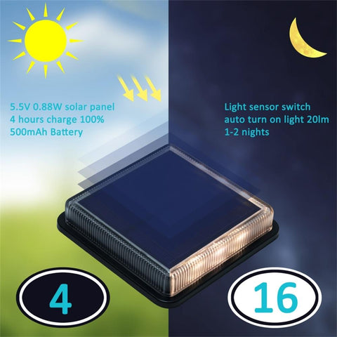 Avone - Solar Power Light Lamp - Silky decor