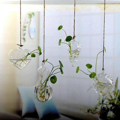 Jing - Hydroponic Hanging Flower Pot - Silky decor
