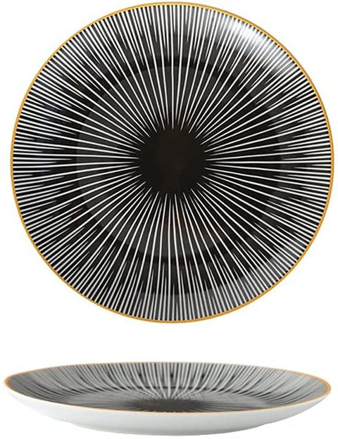 Deluxe Geometric Dinner Plate Set