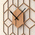 Hexagonal Silent Wall Clock