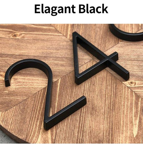 Modern House Numbers