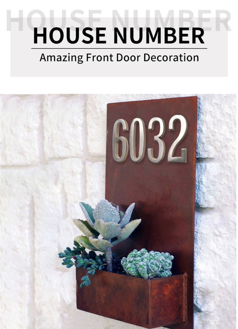 Nummer - Modern House Numbers