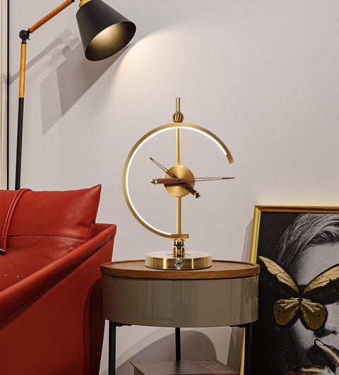 Multifunctional Luxury Clock Lamp