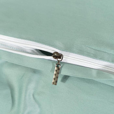 VINTAGE CHIC PEACOCK EMBROIDERY DUVET SET
