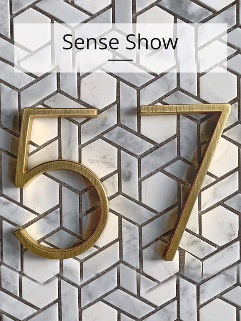 Airresa - Classic House Number Signs - Silky decor