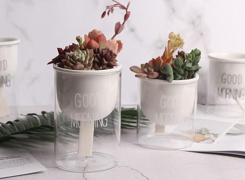 Automatic Watering Planter Pot - Silky decor