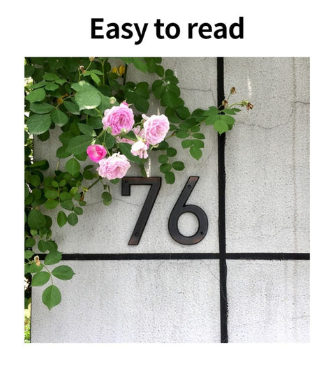 Brea - The house number - Silky decor