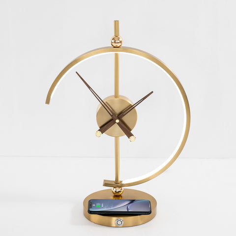 Multifunctional Luxury Clock Lamp