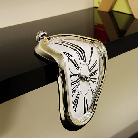 Modern Melting Wall Clock