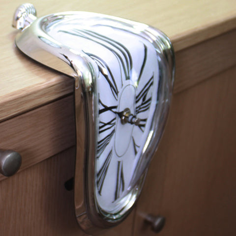 Modern Melting Wall Clock