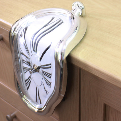 Modern Melting Wall Clock