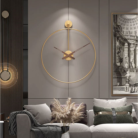 Modern Large Ring Wall Clock
