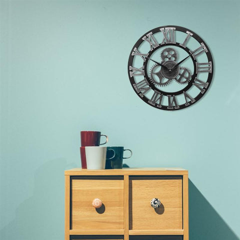Industrial Style Wall Clock