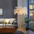 Freestanding Feather Lamp