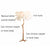Freestanding Feather Lamp
