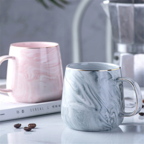 Luxury Marble Pattern Ceramic Mug