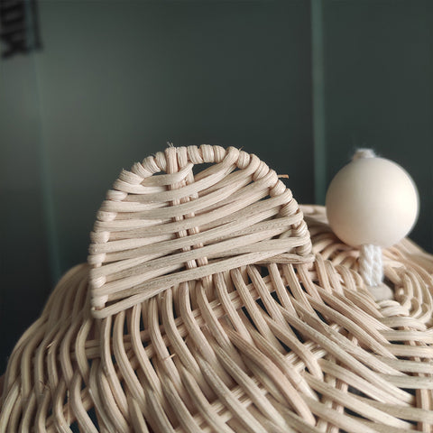 Rattan Crib Hanging Toy